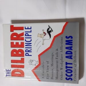 The Dilbert Principle, hardback, by Scott Adams.